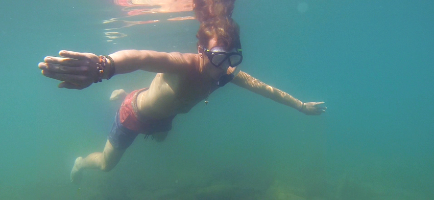 03 Snorkelling Lake Nyasa, Lake Malawi