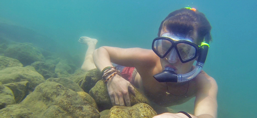 07 Snorkelling Lake Nyasa, Lake Malawi